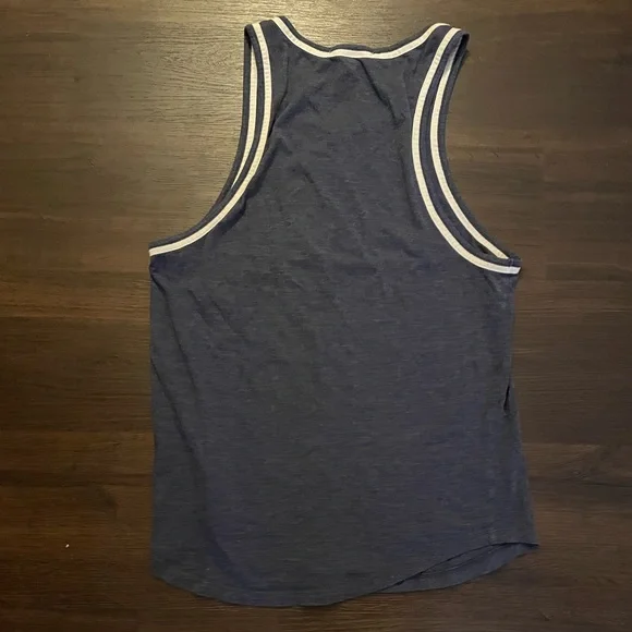 Mens Blue Tank Top - Picture 2 of 3